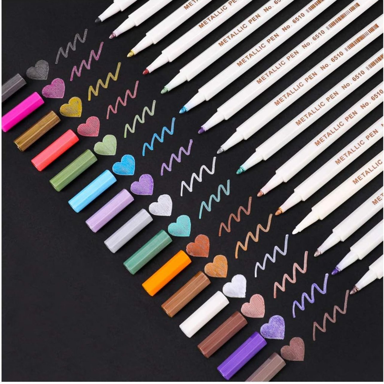50% off Metallic Marker Pens